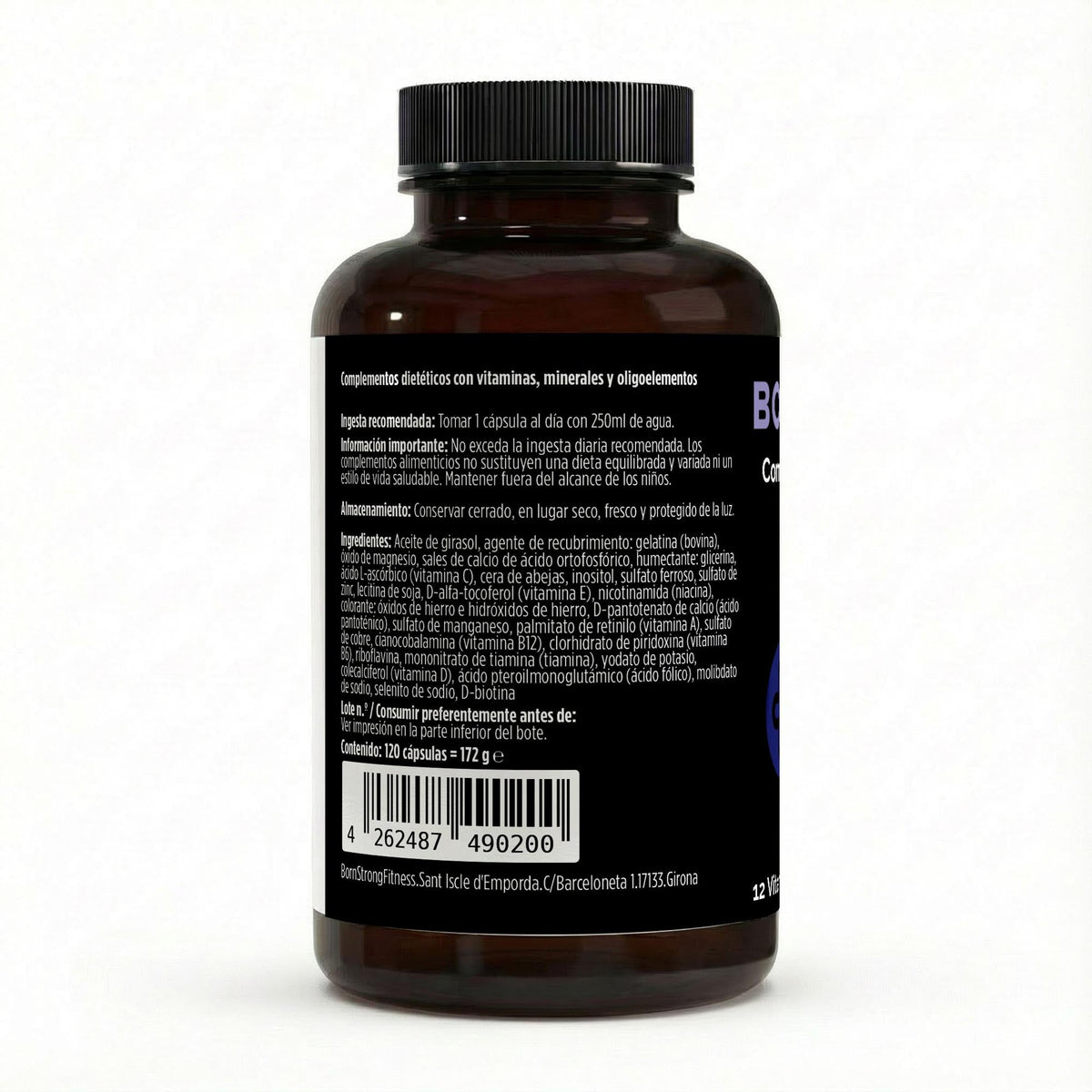 Complejo Multivitamínico y Mineral | 120 cápsulas blandas