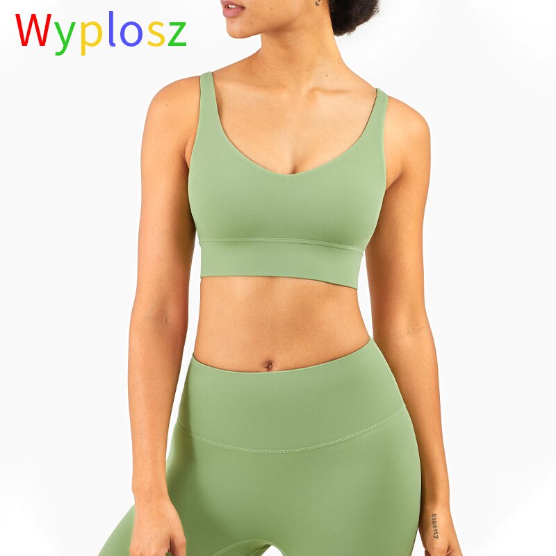 Sujetador deportivo sexy y hermoso de espalda abierta para mujer, top tipo chaleco resistente a impactos, ropa deportiva, chaleco de gimnasio, top corto, sujetador deportivo.