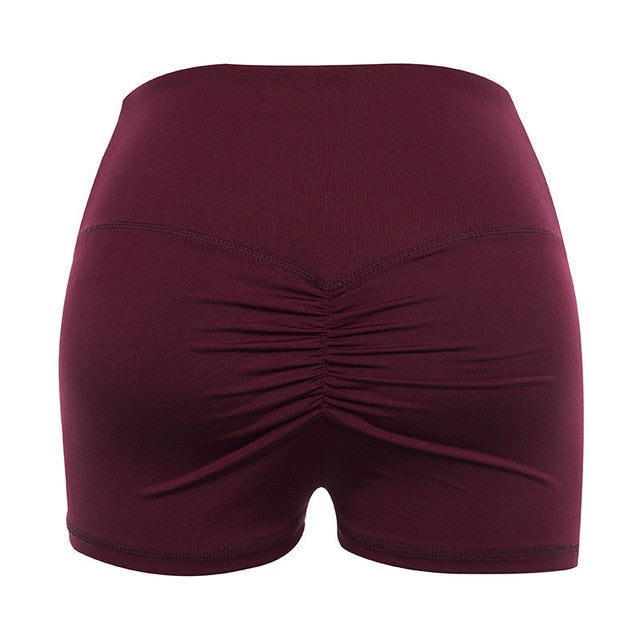 Pantalones cortos de compresión transpirables para mujer, shorts deportivos ajustados para gimnasio, yoga y entrenamiento