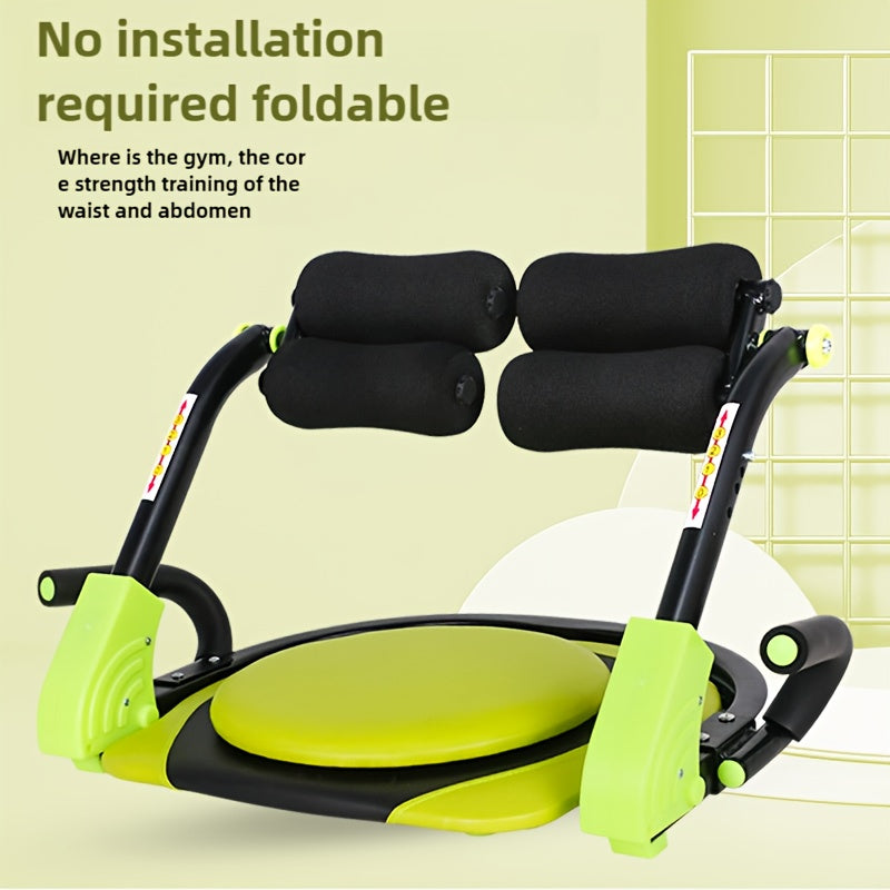 Máquina de Entrenamiento para Gym en Casa – Cuerpo Completo, Hierro, 53x42x40cm, Sin Electricidad, Verde
