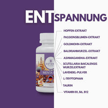 Menta Pro – Mit Baldrian, Lavendel, Passionblumen, Vitaminen – Schlaf & innere Ruhe-1