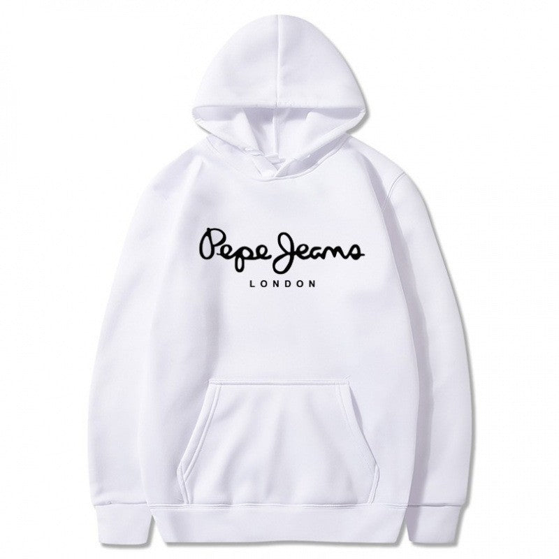 Sudadera deportiva de moda con estampado de letras para hombre