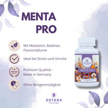 Menta Pro – Mit Baldrian, Lavendel, Passionblumen, Vitaminen – Schlaf & innere Ruhe-3