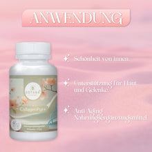 CollagenPur+ Kollagen Kapseln - 600mg Kollagenhydrolysat + Vitamin E - 90 Kapseln - Nahrungsergänzungsmittel - Made in Germany-4