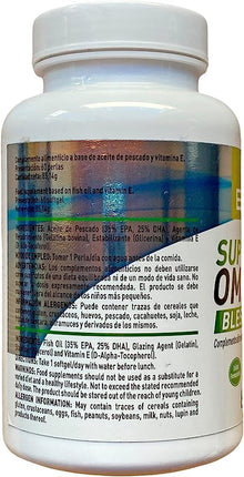 Super Omega 3 EFNE – Alta pureza con Vitamina E 90 Caps