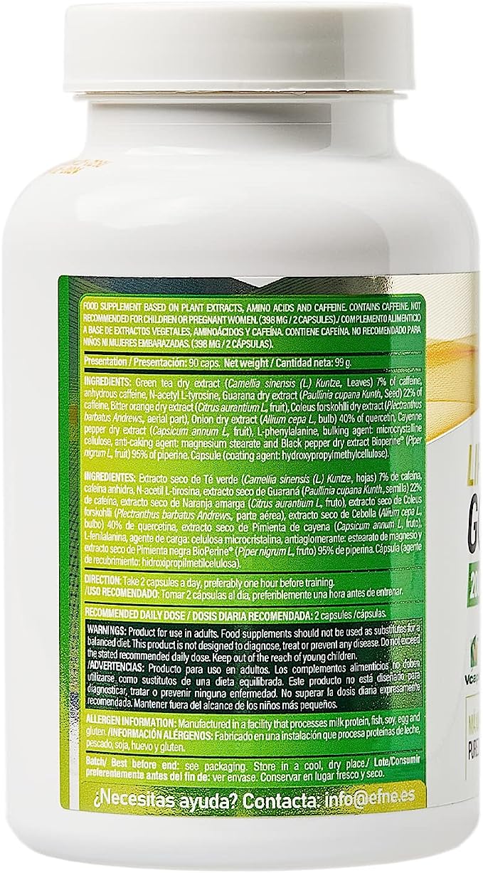 Lipo Effective EFNE 90 cápsulas – Activación y definición