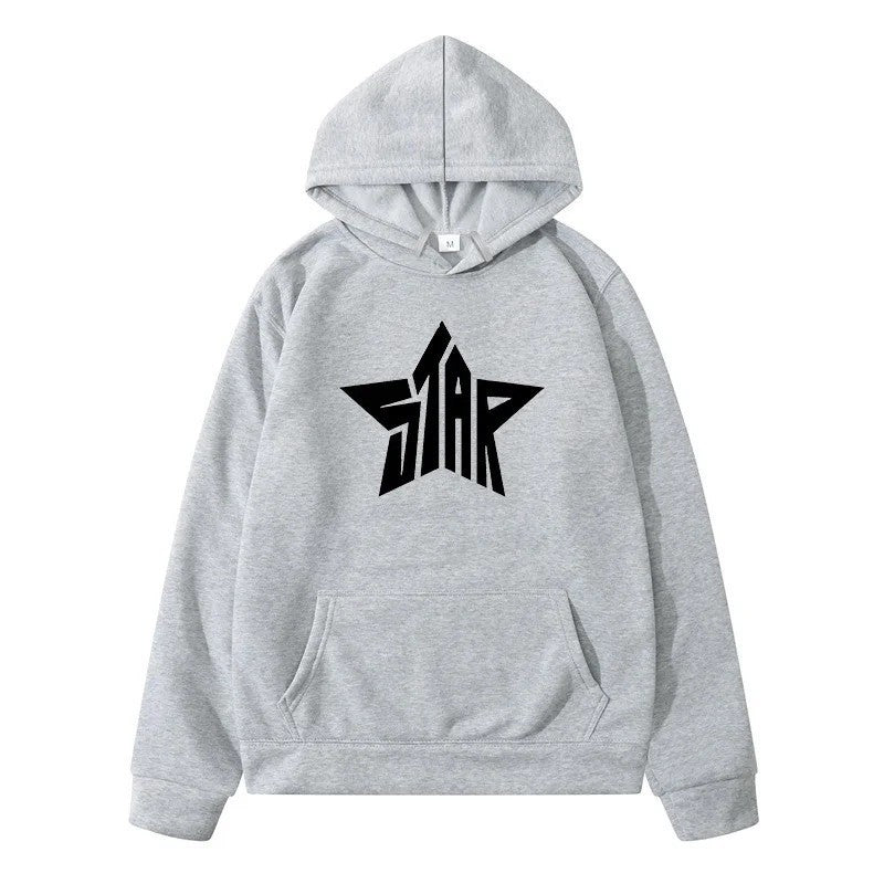 Sudadera deportiva informal para hombre STAR estilo Y2K
