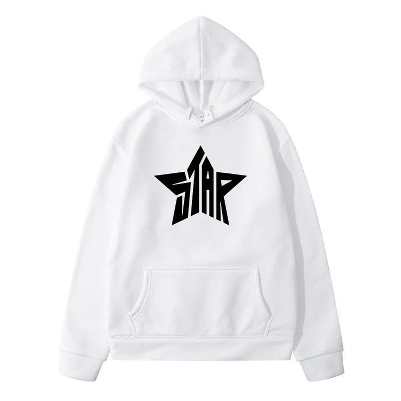 Sudadera deportiva informal para hombre STAR estilo Y2K