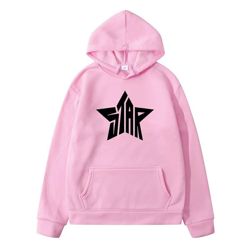 Sudadera deportiva informal para hombre STAR estilo Y2K