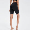 Pantalones cortos de ciclista para gimnasio, de tiro alto, con efecto segunda piel, elásticos, a prueba de sentadillas, con control de abdomen y diseño sexy.