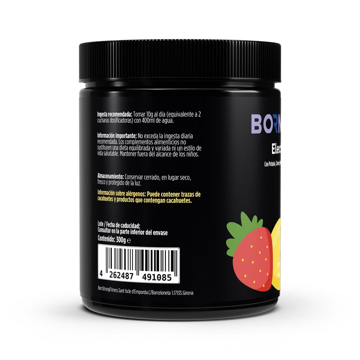 Electrolitos en Polvo Fresa Limón 300 g
