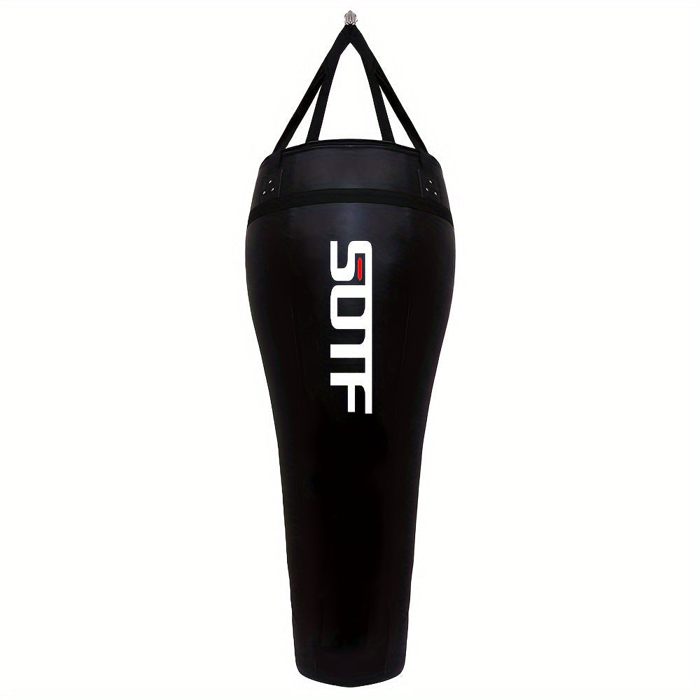 Muay Thai Hanging Sandbag Faux Leather-2