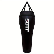 Muay Thai Hanging Sandbag Faux Leather-2