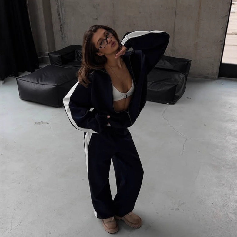 Conjunto deportivo de manga larga para mujer