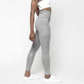 Leggings deportivos con acabado brillante para mujer