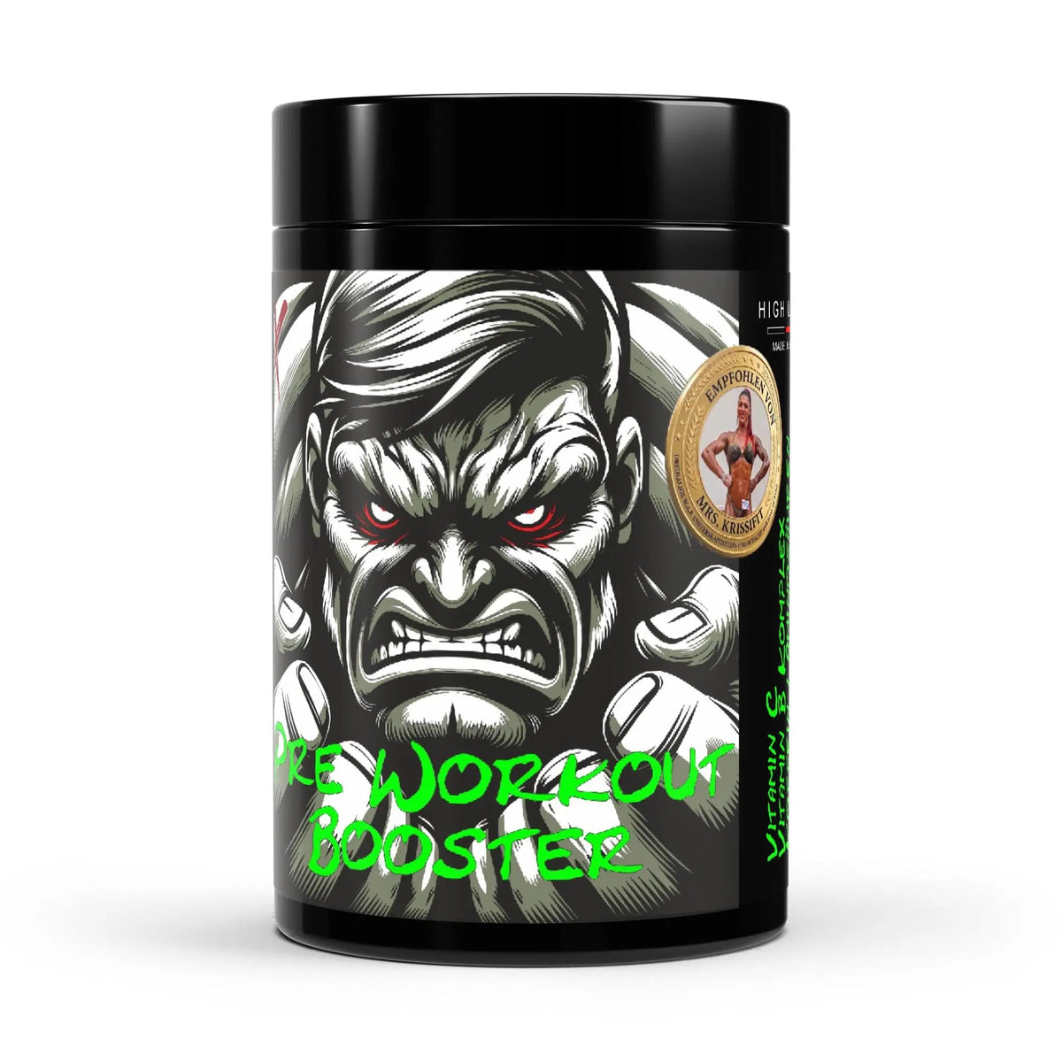Pre-Workout Booster Apfel - 520 Gramm