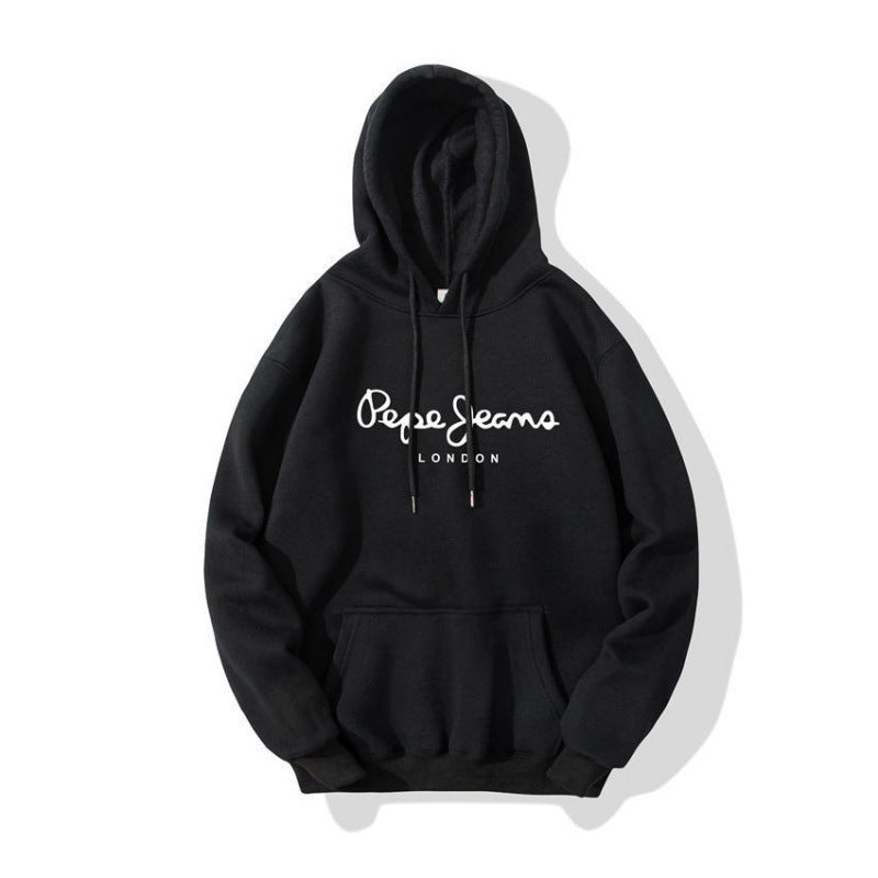 Sudadera deportiva de moda con estampado de letras para hombre