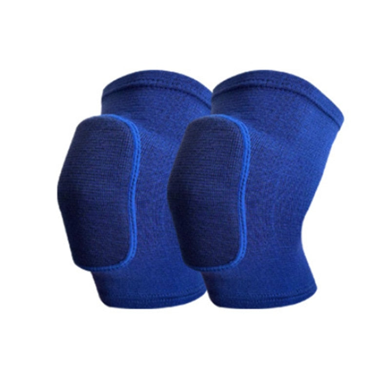 Rodilleras elásticas acolchadas para entrenamiento