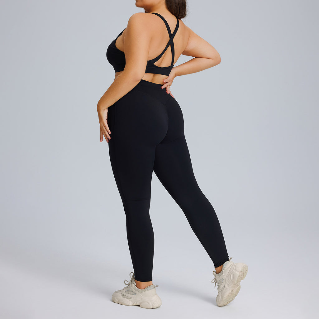 Conjunto de ropa deportiva para correr, ejercicio y yoga