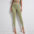 Conjunto deportivo de 2 piezas para mujer: sujetador sexy y pantalones de tiro alto, ideal para yoga, gimnasio, fitness y running al aire libre.