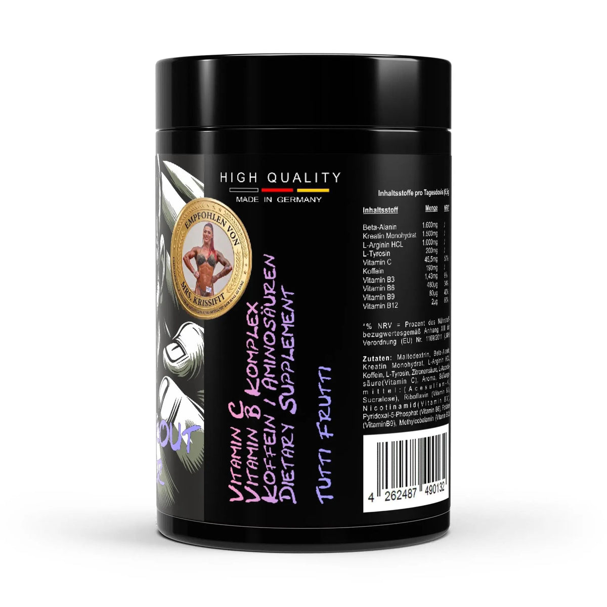Pre-Workout Booster Tutti Frutti - 520 Gramm