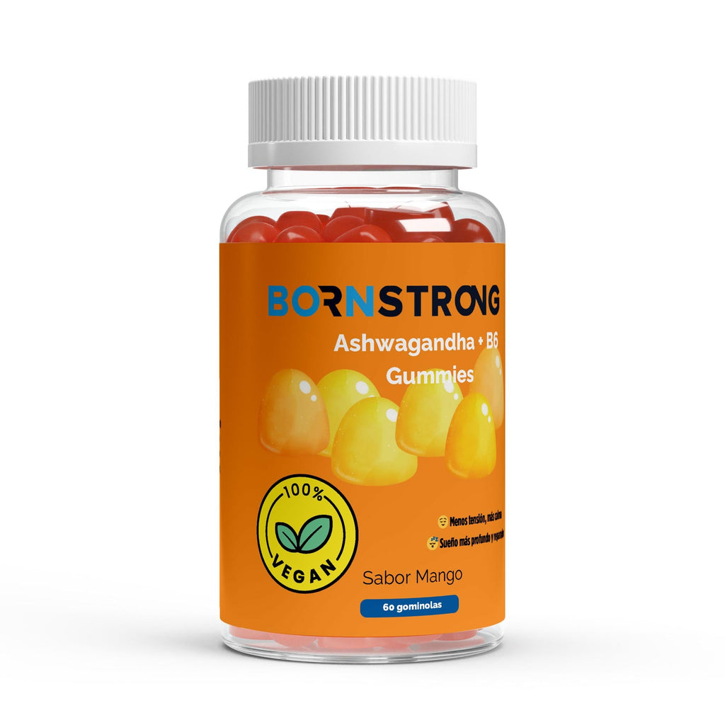 Gominolas de Ashwagandha + Vitamina B6 | 60 unidades