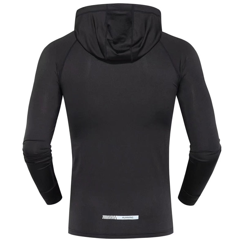 Chaqueta deportiva reflectante para running de hombre