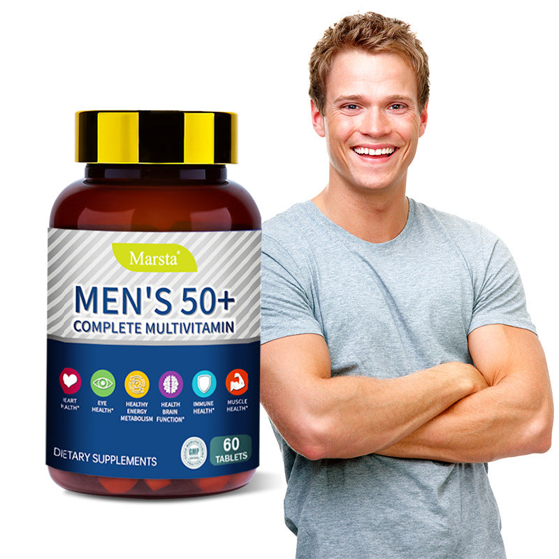 Multivitamínico completo para hombres mayores de 50 años