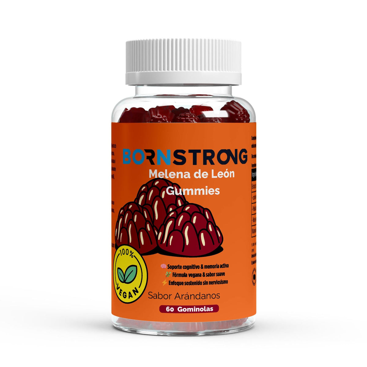 Gominolas de Melena de León + Vitamina B6 | 60 unidades