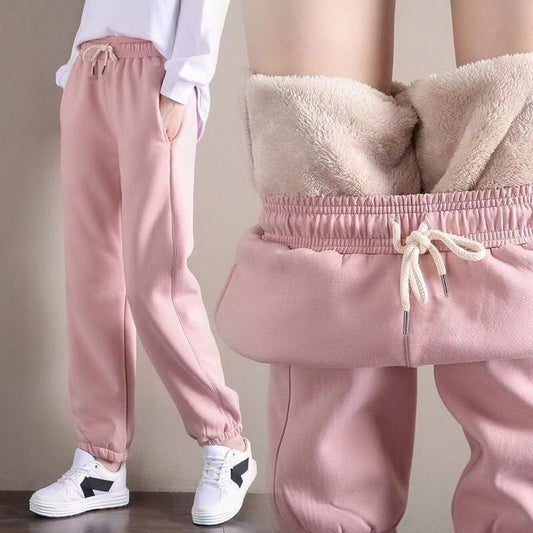 Pantalón deportivo de felpa para mujer