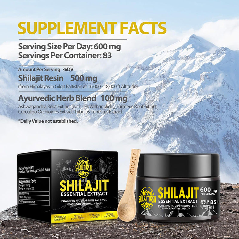 Pomada de resina de shilajit