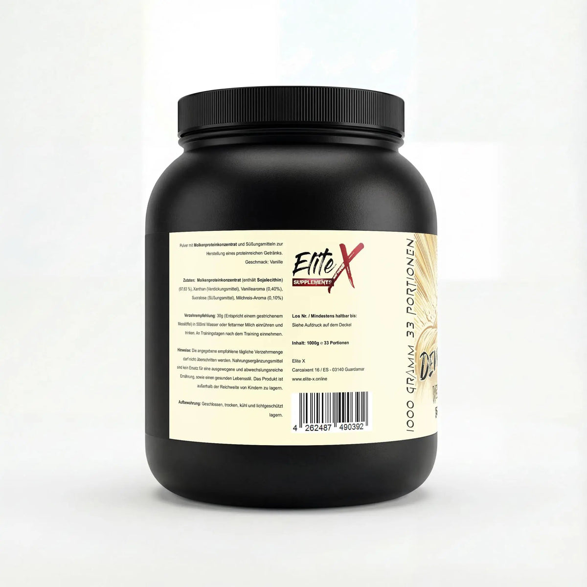 Premium Whey Vanille - 1000 Gramm