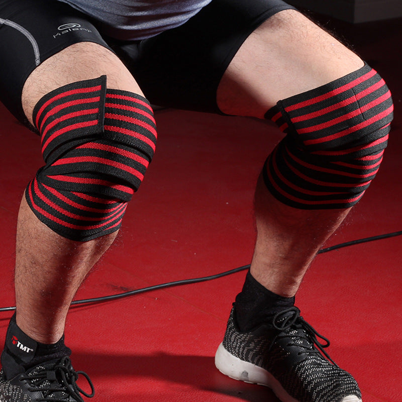 Rodilleras elásticas para entrenamiento de fuerza