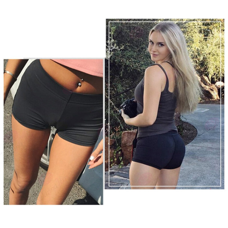 Short deportivo elástico para mujer