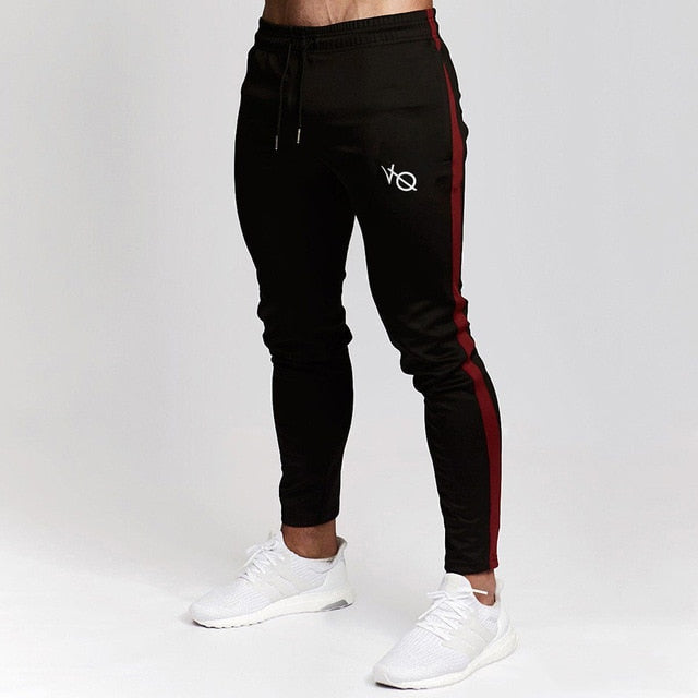 Pantalones de chándal para hombre, tipo jogger, de culturismo, fitness, para gimnasio, entrenamiento, deporte