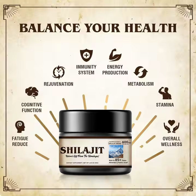 Pomada de resina de shilajit