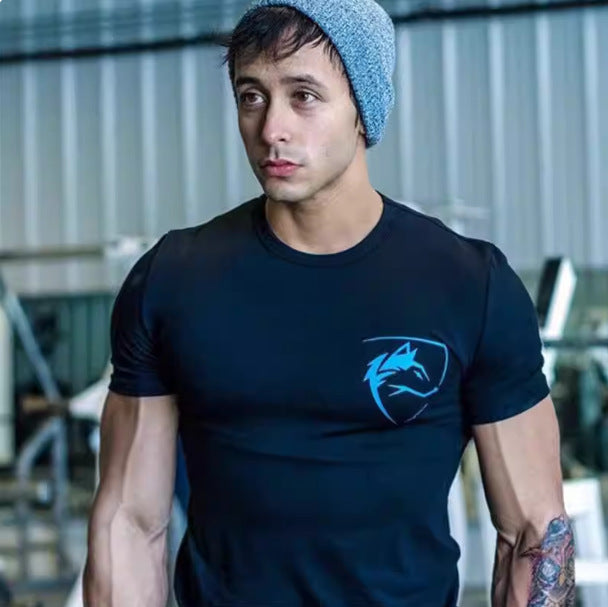 Conjunto deportivo de camiseta y pantalón corto para hombre