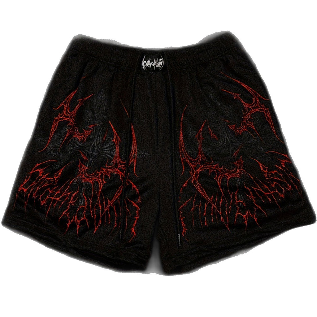 Pantalón corto deportivo de malla para hombre, ligero y de secado rápido