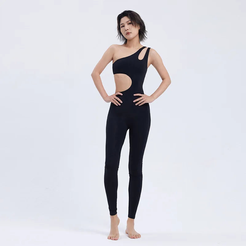 Nuevos conjuntos de gimnasio sexys de One Piece, monos de yoga para mujer, conjuntos deportivos, rompers de fitness, ropa de entrenamiento, bodys acolchados, ropa deportiva
