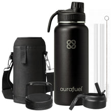 Stainless Steel Drink Bottle - Black-3