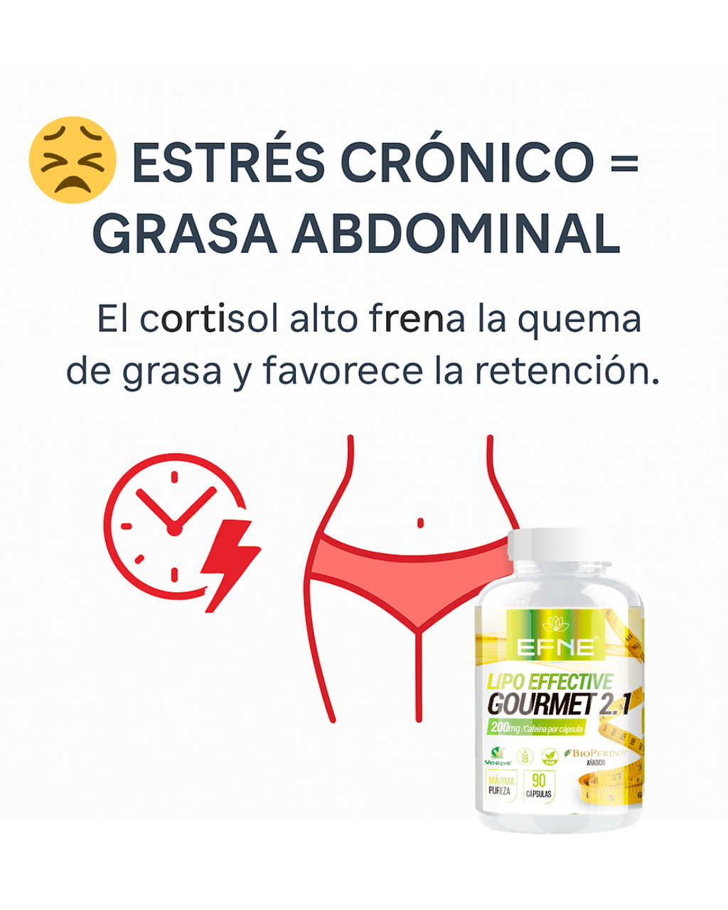 Lipo Effective EFNE 90 cápsulas – Activación y definición