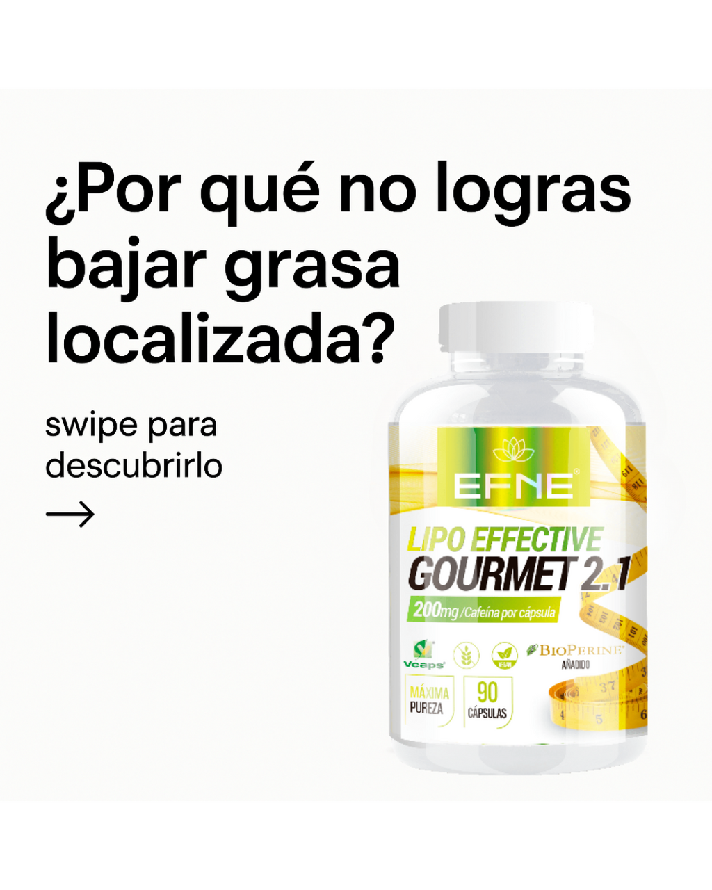 Lipo Effective EFNE 90 cápsulas – Activación y definición