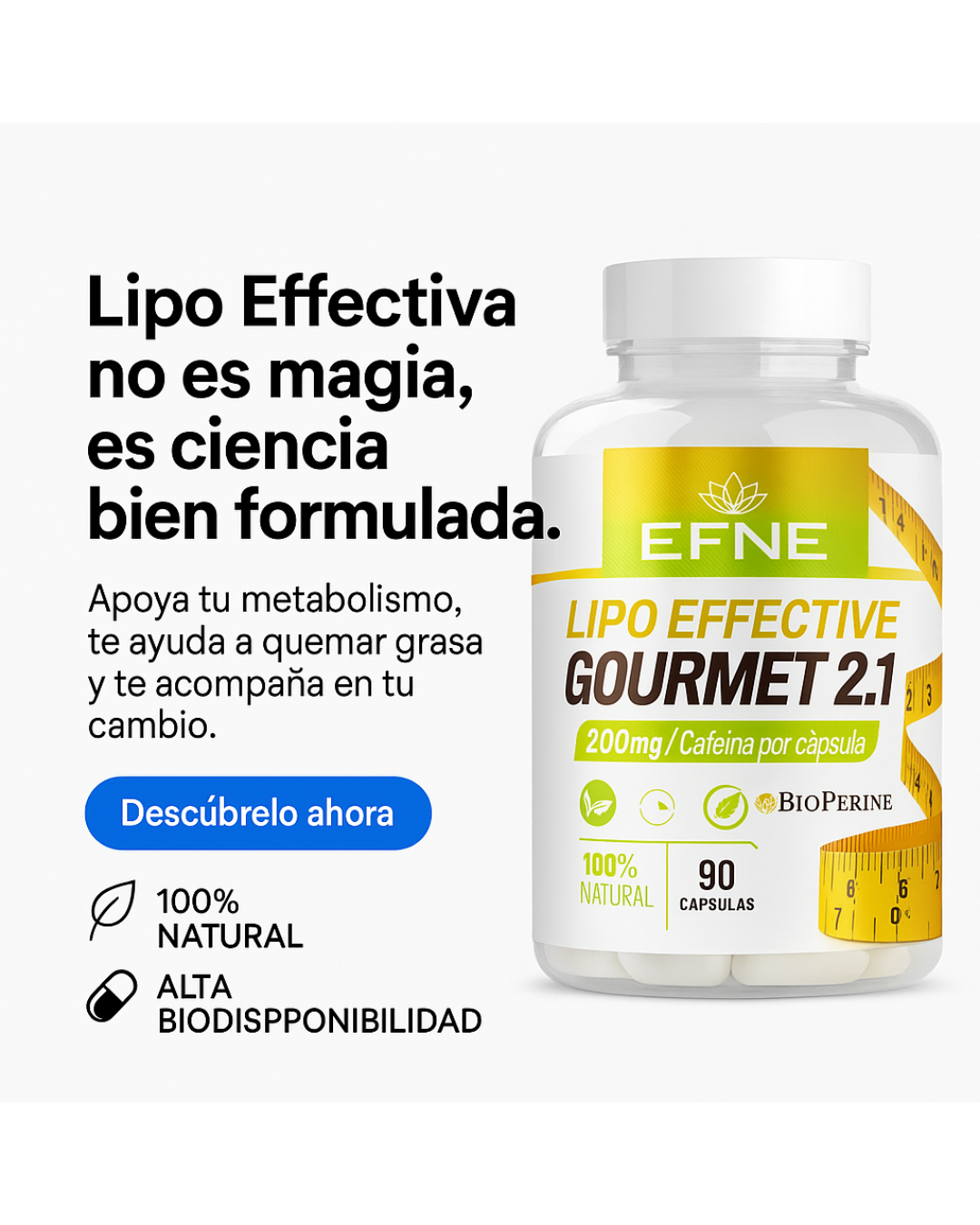 Lipo Effective EFNE 90 cápsulas – Activación y definición