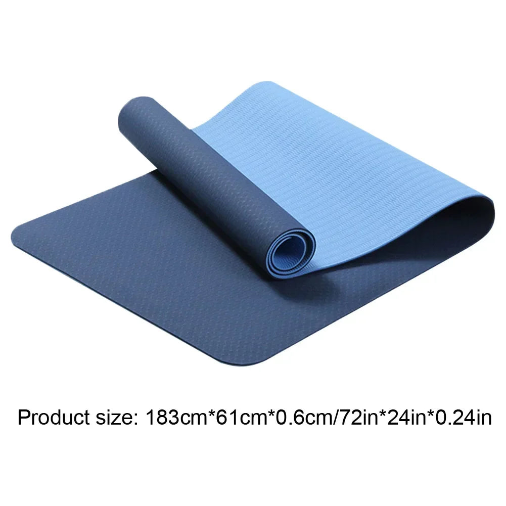 Anti-Slip Sports Fitness Mat for Yoga & Pilates-4
