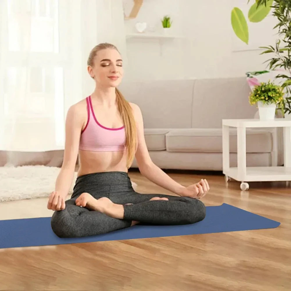 Anti-Slip Sports Fitness Mat for Yoga & Pilates-2