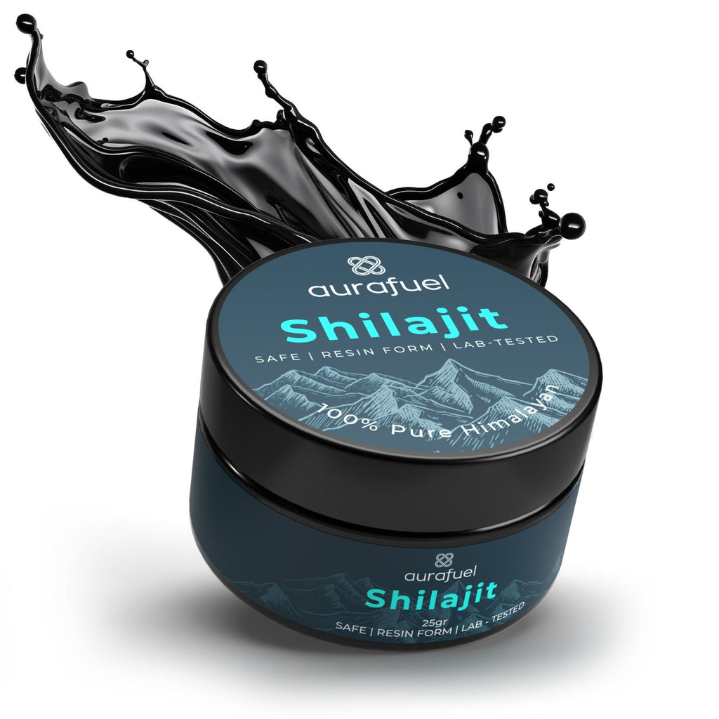 Resina Pura de Shilajit del Himalaya – 100% Auténtica y Purificada