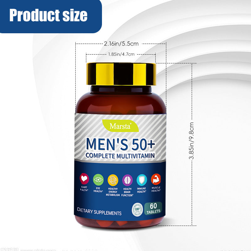 Multivitamínico completo para hombres mayores de 50 años