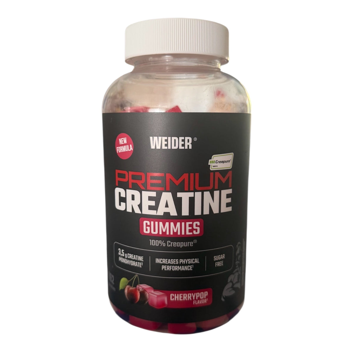Creatina en Gominolas - 162 uds - Creatine Gummies Weider