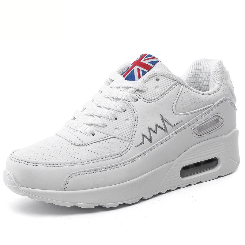 Zapatos de mujer, zapatos con cámara de aire, zapatos deportivos y de ocio, versión coreana, zapatos individuales para estudiantes, zapatos de viaje, zapatos planos, zapatos de mujer