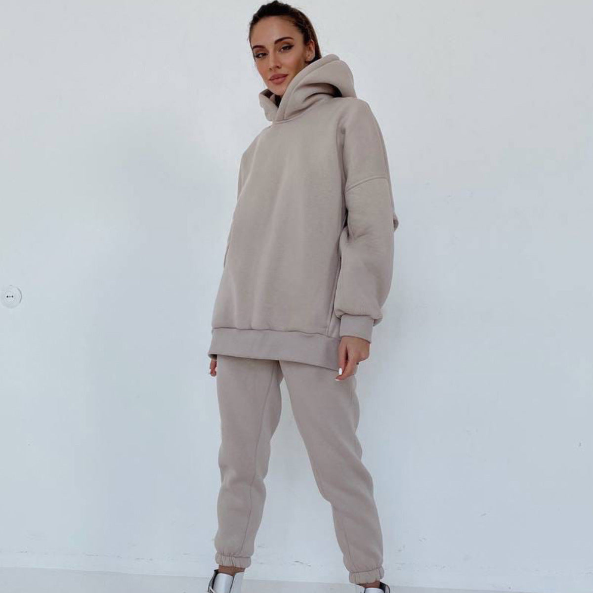 Conjunto casual deportivo de dos piezas para mujer